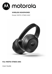 Motorola MOTO XT800 ANC User Manual
