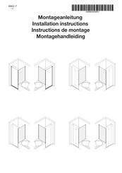 DuschWelten MK 520 6070 Installation Instructions Manual