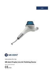 mk-dent PR1011B Instructions For Use Manual