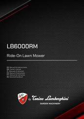 Tonino Lamborghini LB6000RM Owner's Manual