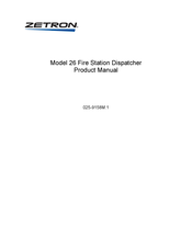 ZETRON 26 Product Manual