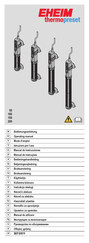 EHEIM Thermopreset 200 Operating Manual