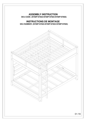 BED BATH & Beyond N709P197603 Assembly Instruction Manual