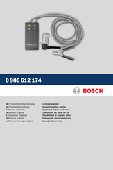 Bosch 0 986 612 174 Original Instructions Manual