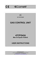Comelit 47CPG424 User Instructions
