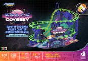 The Learning Journey TECHNO TRAX SPACE ODYSSEY GLOW-IN-THE DARK ROLLER COASTER Instruction Manual