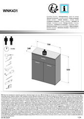 Forte WNK431 Assembling Instruction