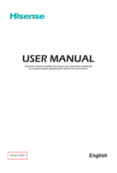 Hisense 43A7GQ User Manual