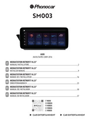Phonocar SM003 Installer Manual