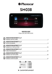 Phonocar SM038 Installer Manual