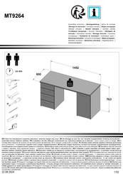 Forte MT9264 Assembling Instruction