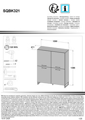 Forte SQBK321 Assembling Instruction