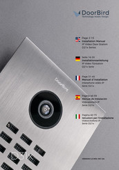 DoorBird D2102FV Installation Manual