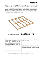 Lemeks Palmako LA44-3030-120 Assembly, Installation And Maintenance Manual