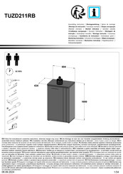 Forte TUZD211RB Assembling Instruction