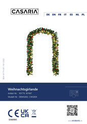 CASARIA 107697 Instructions Manual