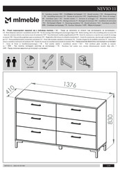 ML MEBLE NEVIO 11 Assembling Instruction