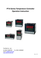 FineTek PT-8331 Operation Instruction Manual