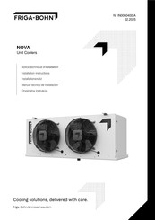 FRIGA-BOHN NOVA 3345 C Installation Instructions Manual