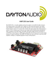 DaytonAudio KABT-250 User Manual