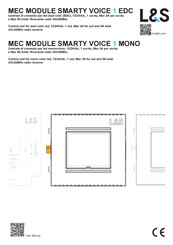 L&S SMARTY VOICE 1 EDC User Manual