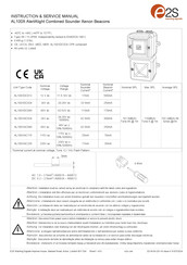 E2S AL100XAC024 Instructions/Service Manual