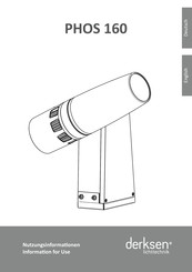 Derksen PHOS 160 Information For Use