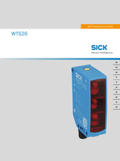 SICK WTS26P-24161120A00 Operating Instructions Manual