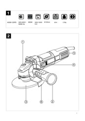 Worcraft AG08-125PS Manual