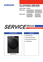 Samsung DVG45A6400C/A3 Service Manual