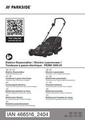 Parkside PERM 1800 A1 Translation Of The Original Instructions