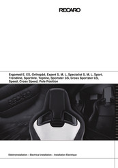 RECARO Pole Position Electrical Installation