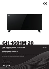 Mirpol GH-1601M-20 Instruction Manual