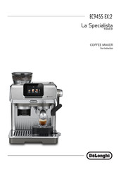 DeLonghi EC9455.M EX:2 User Instruction