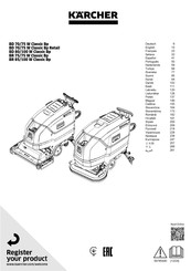 Kärcher BD 80/100 W Classic Bp Manual