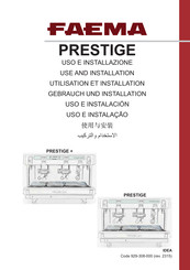 Faema PRESTIGE Use And Installation