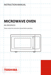 Toshiba ML-EM32PA SS Instruction Manual