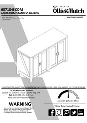 Ollie & Hutch FLIPPER 6571849COM Instruction Booklet