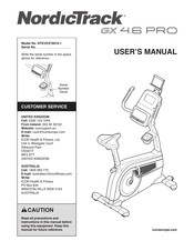 ICON Health & Fitness NTEVEX76919.1 User Manual