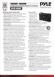 Pyle PHA40EU User Manual