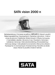 SATA vision 2000 n Operating Instructions Manual