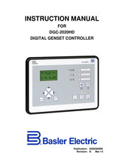 Basler DGC-2020HD Instruction Manual
