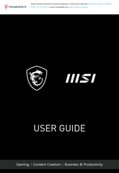 MSI 13VH-455IT User Manual