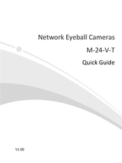 i-PRO Advidia M-24-V-T Quick Manual