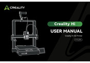 Creality Hi User Manual