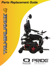 Pride Mobility QUANTUM TRU-BALANCE 4 Parts Replacement Manual