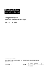 KAESER KOMPRESSOREN i.DC 67 Instruction Manual