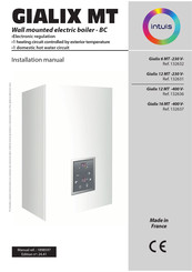 Intuis Gialix 12 MT-400 V Installation Manual