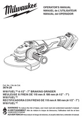 Milwaukee M18 FUEL 3674-20 Operator's Manual