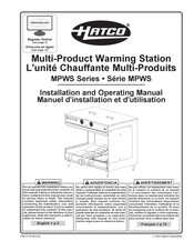 Hatco MPWS Series Installation And Operating Manual
